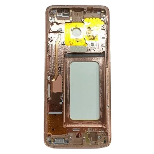 Рамка дисплея Samsung Galaxy S9 Plus G965 Gold (Оригінал з розбору) (Відновлений), фото 1