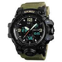 Мужские наручные часы Skmei 1155BKH khaki