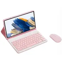 Чехол-клавиатура Infinity Cover для Samsung Galaxy Tab A8 10, 5 2021 SM-X200 X205 Pink + мышка