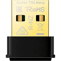 Мережевий адаптер TP-Link Archer T3U Nano Black