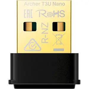 Мережевий адаптер TP-Link Archer T3U Nano Black