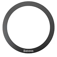 Магнитная наклейка для беспроводной зарядки Baseus Halo Series Magnetic Ring (PCCH000001) Black (2 Pack)