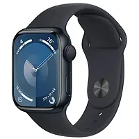 Смарт-часы Apple Watch Series 9 GPS 45mm Midnight Aluminum Case with Midnight Sport Band M/L (MR9A3)