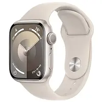 Смарт-часы Apple Watch Series 9 GPS 45mm Starlight Aluminum Case with Starlight Sport Band M/L (MR973)