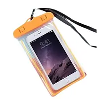 Чехол водонепроницаемый Infinity Capsule Waterproof Bag Case Universal 6.9 Transparent Orange