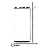 Защитная пленка BeCover Silk Screen Protector для Samsung Galaxy S8 + G955 Black