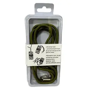 Шнурок на шию Infinity Universal Rope Dark Green