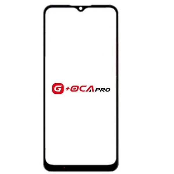 Скло дисплея Samsung Galaxy A14 SM-A145 / A14 5G SM-A146 чорне + ОСА плівка, фото 1