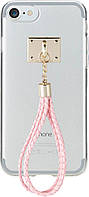 Чехол-накладка DDPOP Twist Strap case для iPhone 7 Pink