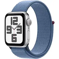 Смарт-часы Apple Watch SE 2 GPS 40mm Silver Aluminium Case with Winter Blue Sport Loop (MRE33)