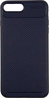 Чехол-накладка iPaky Carbon Fiber Series/Soft TPU Case для iPhone 7 Plus/8 Plus Blue