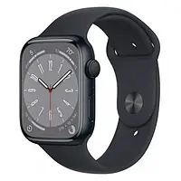 Смарт-часы Apple Watch Series 8 GPS 41mm Midnight Aluminium Case with Midnight Sport Band (MNP53) (БУ)
