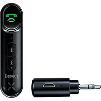 ФМ-модулятор Baseus BSBA-02 AUX Wireless Audio Receiver Black