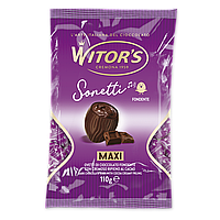 Шоколадные яйца Witor's Sonetti Maxi Ovetti Fondente 110g