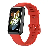 Ремешок для фитнес-браслета BeCover для Huawei Band 7/Honor Band 7 Red (709466)