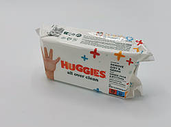 ВологI серветки TM Huggies  для дітей 56шт All over clean