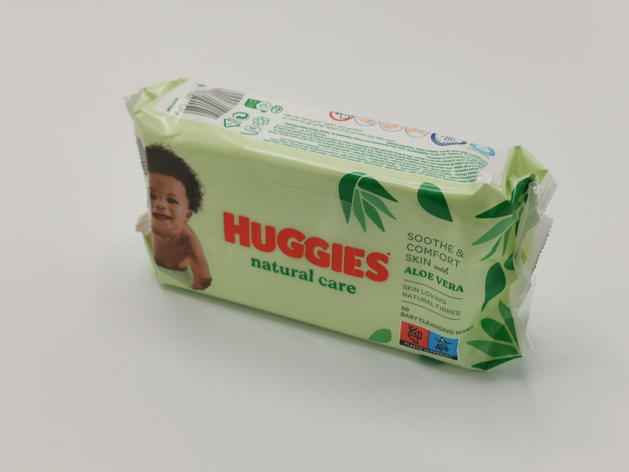ВологI серветки TM Huggies  для дітей 56шт Natural care