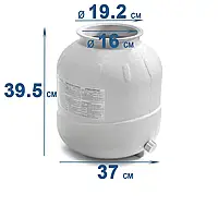 Резервуар для піску (колба) Intex 12713 для, 36 кг піску