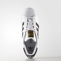 Кросівки Adidas Superstar White - C77154, фото 3