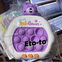 Електронний Pop It качественній игрушка поп іт електронний антистрес ведмедь, котик, лисичка