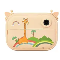 Камера мгновенной печати Infinity Record Happy Childgood Print Camera Giraffe