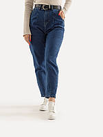 Женские джинсы баллоны 34 темно синий Yuki ЦБ 00228359
