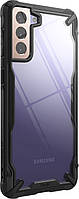 Чехол-накладка Ringke Fusion X для Samsung Galaxy G991 S21 Black