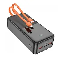 Внешний портативный аккумулятор Hoco J119B Sharp charger 30000mAh Black 22.5W+PD20