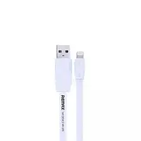 Дата-кабель Remax Full Speed 2m USB (тато) - Lightning (тато) White RC-001i