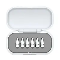Чехол для наконечника стилуса Infinity Pencil Tips Organizer Box for Apple Pencil Gray 6 шт отделений