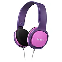 Накладные наушники Philips SHK2000 Pink проводные без микрофона