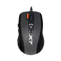 Мышка A4Tech X-710BK Black игровая USB