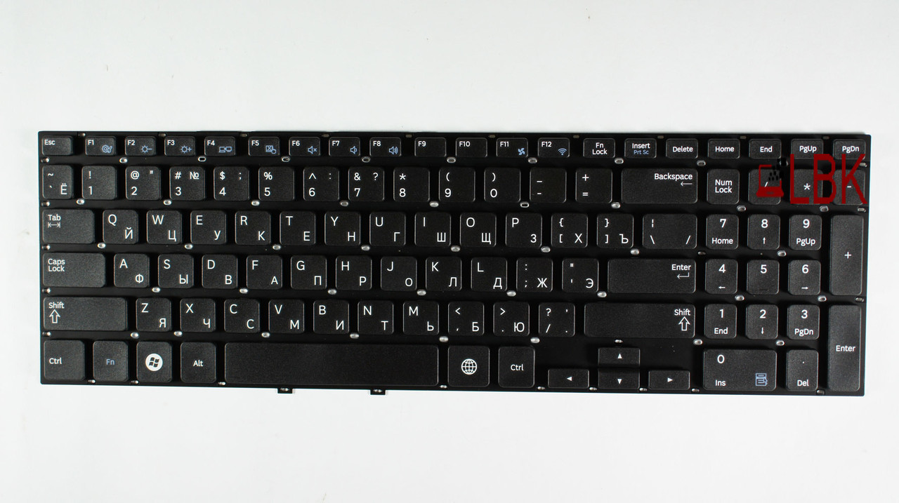 Клавіатура для ноутбука Sunrex BA59-03270C Black (SAMSUNG NP270, NP300E5V, NP350, NP355, NP550 rus, без кадру)