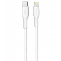 Дата-кабель MOXOM MX-CB77 1m USB Type C (тато)  -  Lightning (тато)