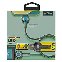 Дата-кабель MOXOM MX-CB72 1m USB (тато)  -  Lightning (тато)