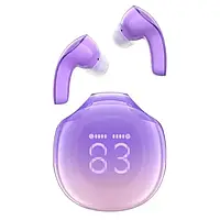 Беспроводные наушники Acefast T9 Crystal Grape Purple