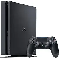 Игровая приставка Sony PlayStation 4 Slim (PS4 Slim) 1TB Black А (БУ)