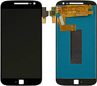 Дисплей Motorola XT1641 Moto G4 Plus / XT1642 / XT1644 в сборе с сенсором black orig