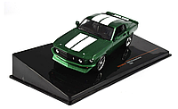 Коллекционная модель авто 1/43 Ford Mustang Fastback Custom Green 1968 IXO