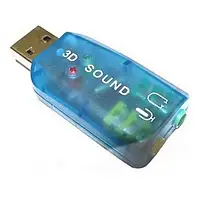 Звуковая карта Dynamode USB-SOUNDCARD2 Black внешняя