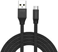 Дата-кабель Golf GC-55M USB-A (тато) - miсro USB (тато) 1m Black
