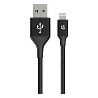 Дата-кабель HP DHC-MF100-2M 2m USB (тато)  -  Lightning (тато) Black