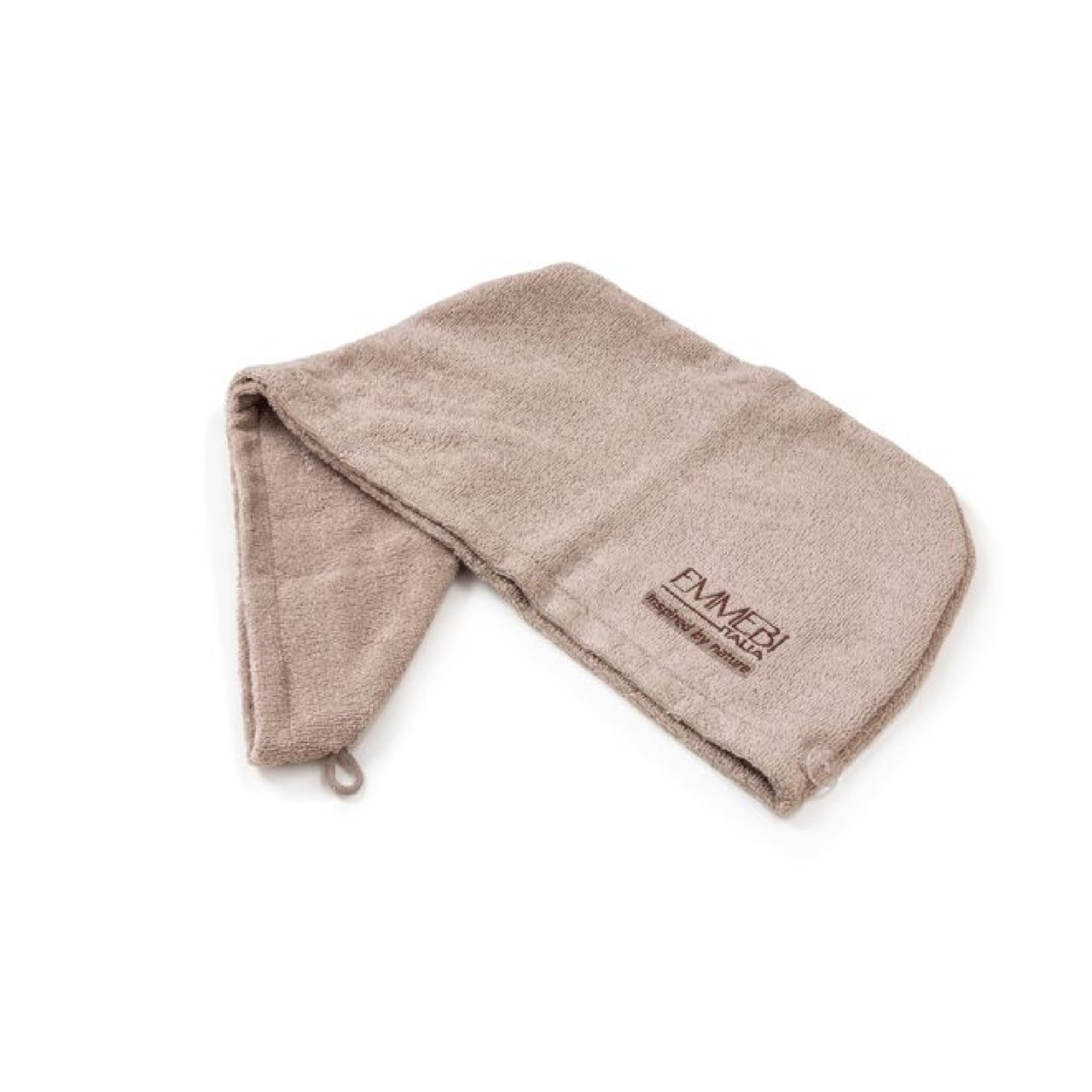 Рушник тюрбан Emmebi Italia для сушіння волосся, фото 1