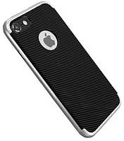 Чехол-накладка Duzhi 2 in1 Hybrid Combo Mobile Phone Case для iPhone 7 Silver