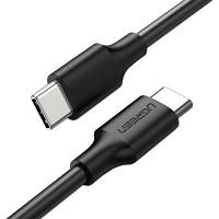 Дата-кабель Ugreen US316 USB Type-C (тато)  -  USB Type-C (тато) 1m Black 100W 5A