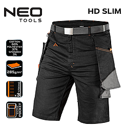 Шорти робочі HD Slim, розмір XXL/56 NEO (81-278-XXL)