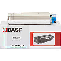 Картридж для принтера BASF OKI C 5600 KT-C5600Y-43381905 Yellow