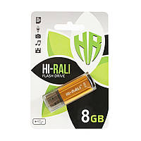 Флеш память Hi-Rali Stark Series HI-8GBSTGDGold 8 GB