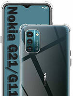 Чехол-накладка BeCover Anti-Shock для Nokia G21/G11 Clear (BC_707570)