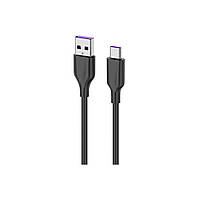 Дата-кабель 2E 2E-CCAC-BL USB (тато) - USB Type C (тато) 1m Black